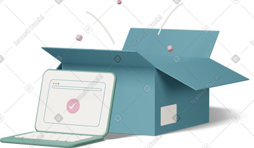 E commerce payment and quick delivery PNG, SVG