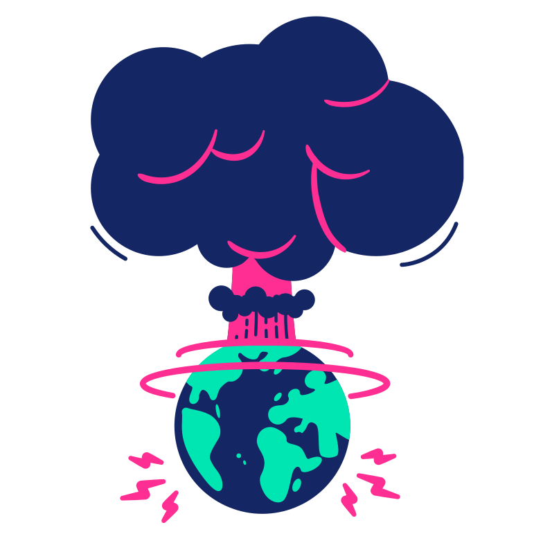 Catastrophe Clipart illustration in PNG, SVG