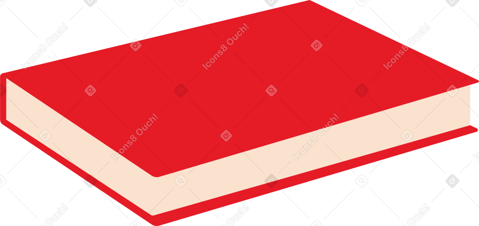 red book Illustration in PNG, SVG