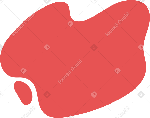 shape red Illustration in PNG, SVG