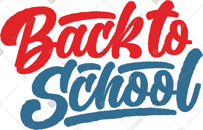 lettering back to school PNG, SVG