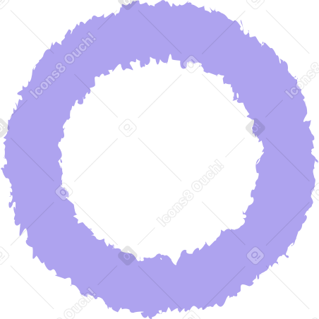 ring purple PNG, SVG