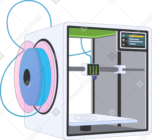 3D printer PNG, SVG
