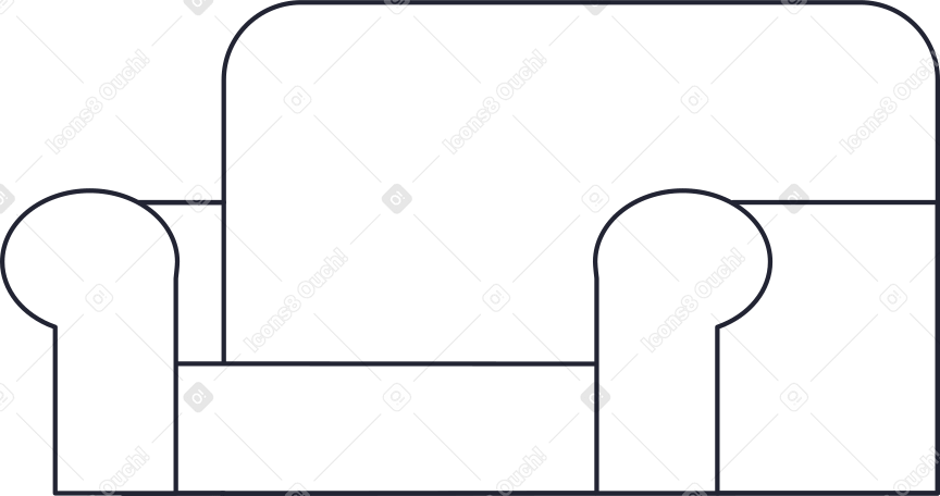 couch PNG, SVG