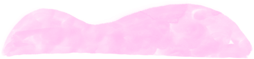 pink wavy watercolor shape PNG, SVG