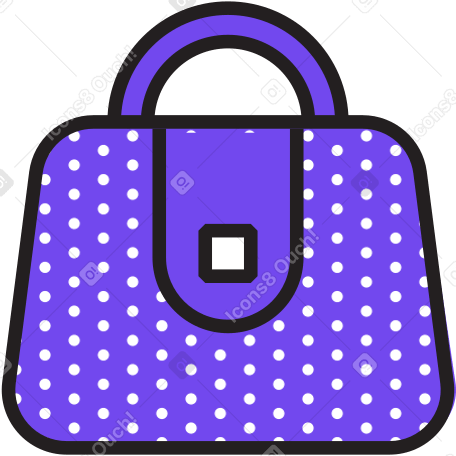 Маленькая сумочка в PNG, SVG