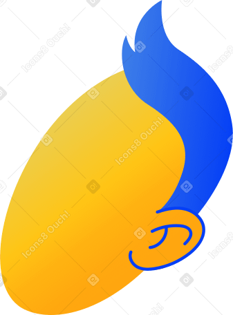 head PNG, SVG