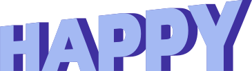 Letras de texto feliz PNG, SVG