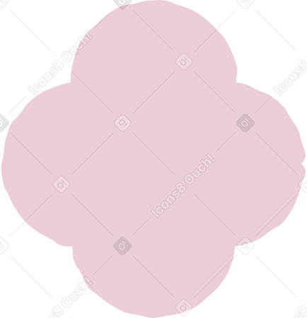 quatrefoil pink PNG, SVG