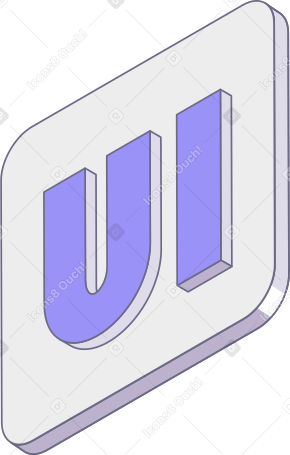 lettering ui in plate text PNG、SVG