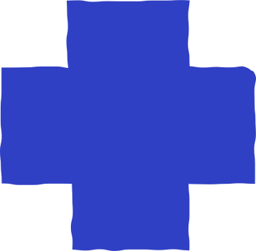 Cross blue PNG, SVG