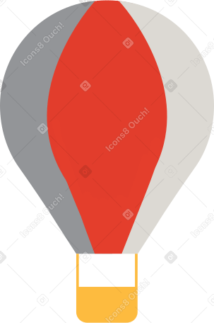 hot air balloon Illustration in PNG, SVG