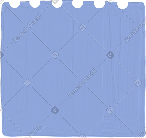 blue notepad sheet PNG, SVG