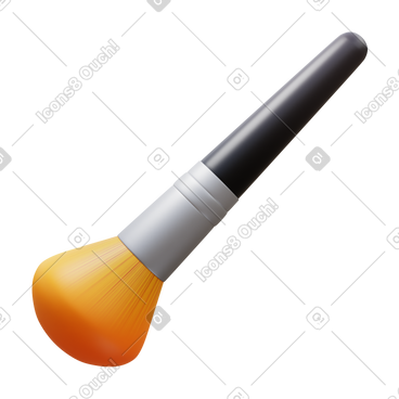 Cosmetic brush PNG, SVG