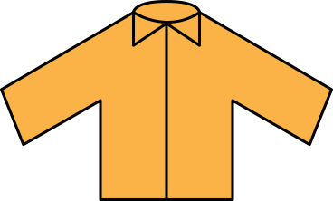 yellow collared shirt PNG, SVG