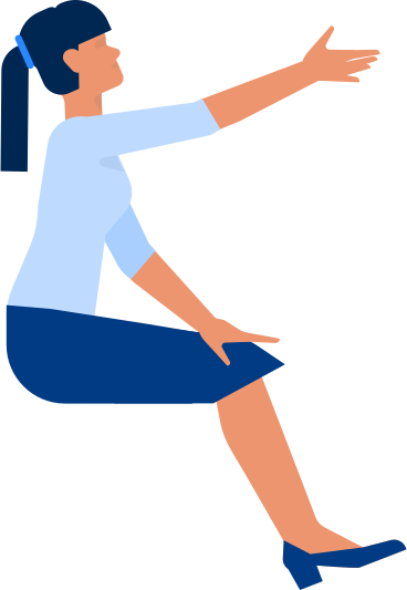 Sitting woman PNG, SVG