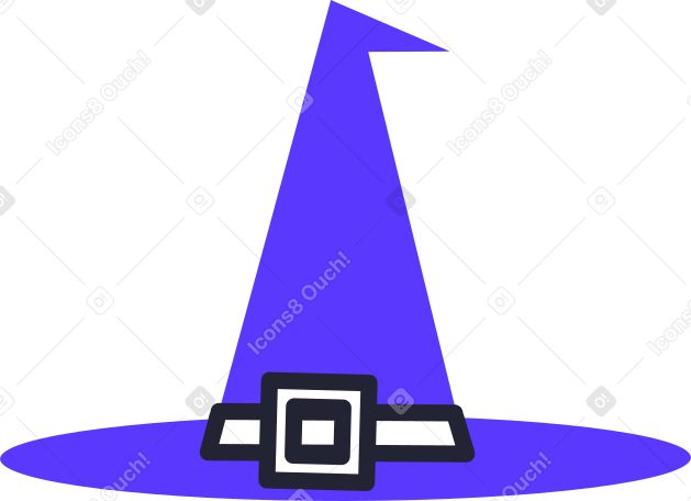 witch hat Illustration in PNG, SVG