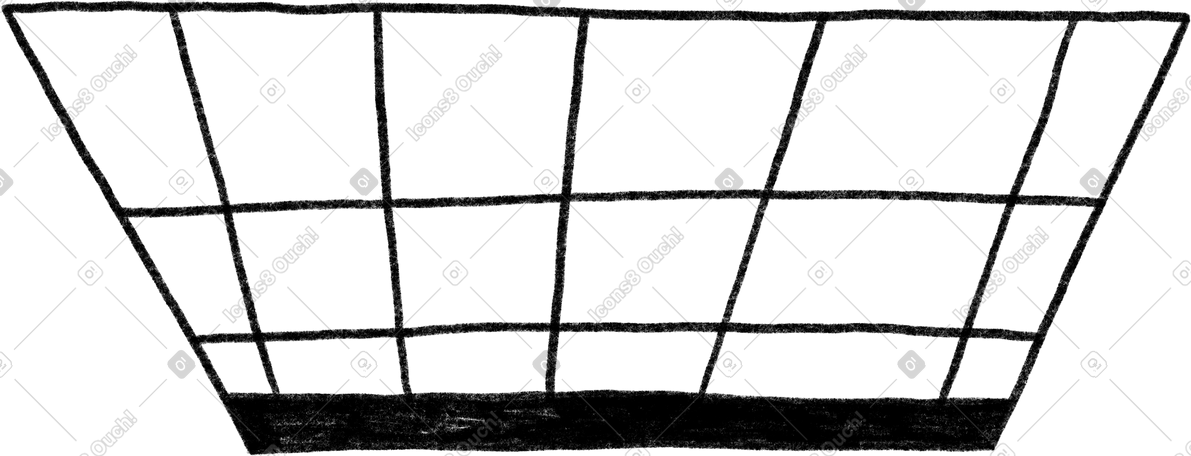 black shopping basket PNG, SVG