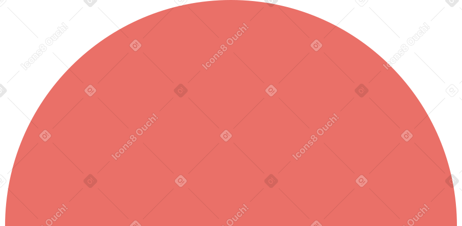 pink antique semicircle PNG, SVG