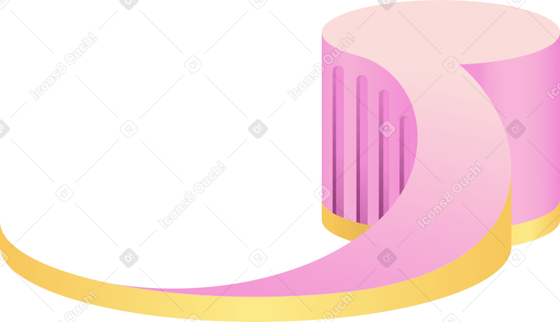 Columna con diapositiva PNG, SVG