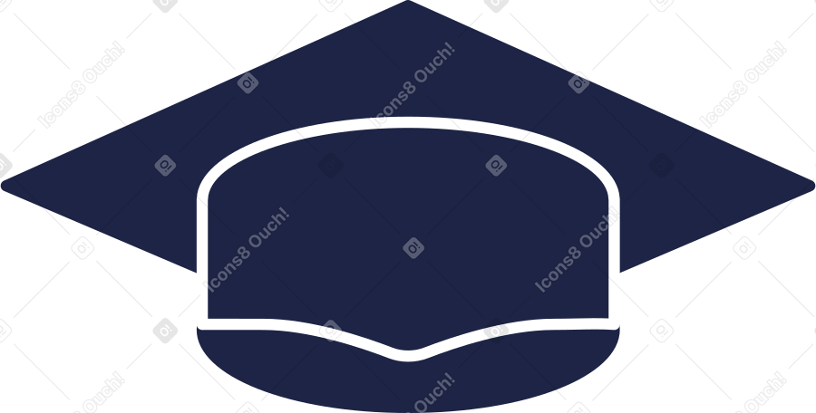 выпускная шляпа в PNG, SVG