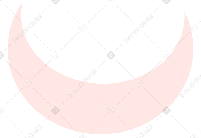 crescent beige Illustration in PNG, SVG