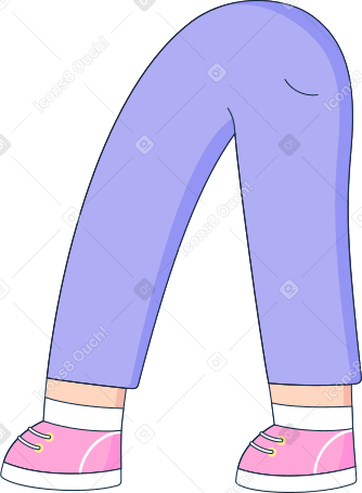 gambe nei pantaloni PNG, SVG