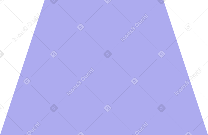 purple trapezoid PNG, SVG
