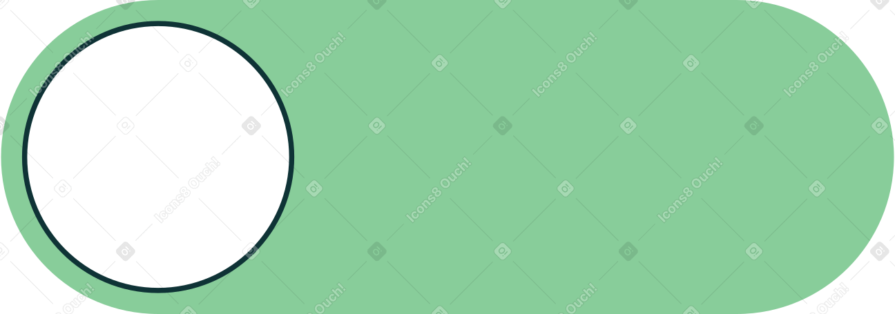 green and white slider PNG, SVG