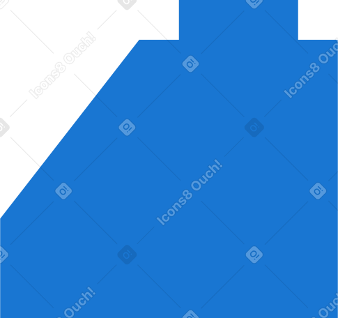 building block blue Illustration in PNG, SVG