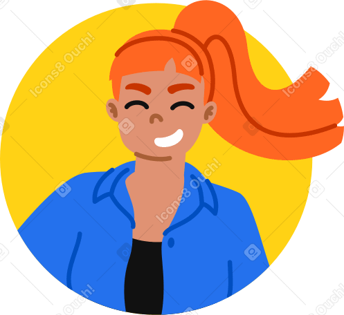 avatar di donna PNG, SVG