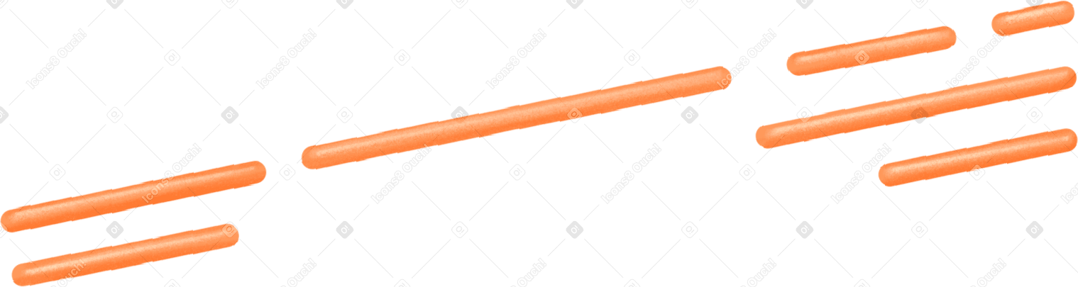 orange lines of text в PNG, SVG
