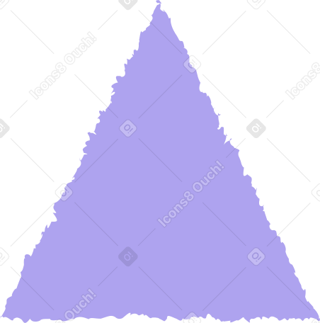 triangle purple Illustration in PNG, SVG