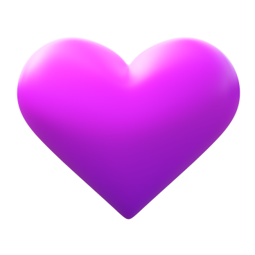 Purple heart  в PNG, SVG