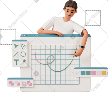 Illustrations vectorielles style 3D Casual life aux formats PNG et SVG