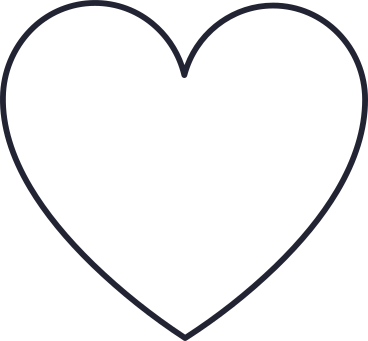 big white heart PNG, SVG
