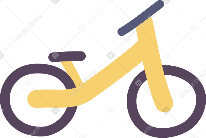 kid's bike PNG, SVG