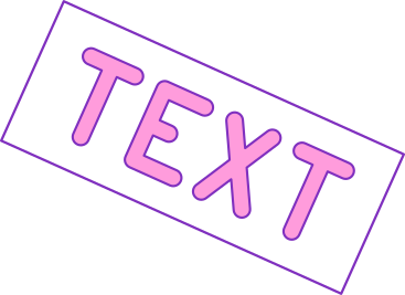 Text PNG, SVG