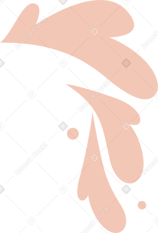 piume arancioni attorno a qualcosa PNG, SVG