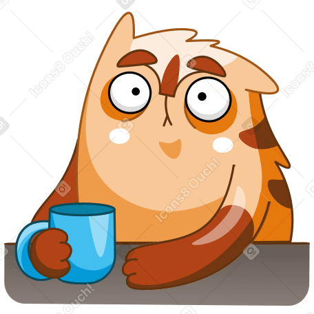 I need coffee Illustration in PNG, SVG