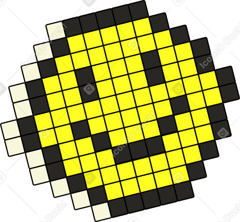 emoji de pixel PNG, SVG