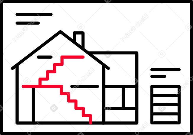 Макет дома в PNG, SVG