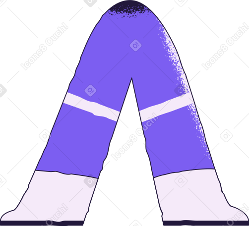 space suit legs Illustration in PNG, SVG