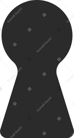 keyhole PNG, SVG