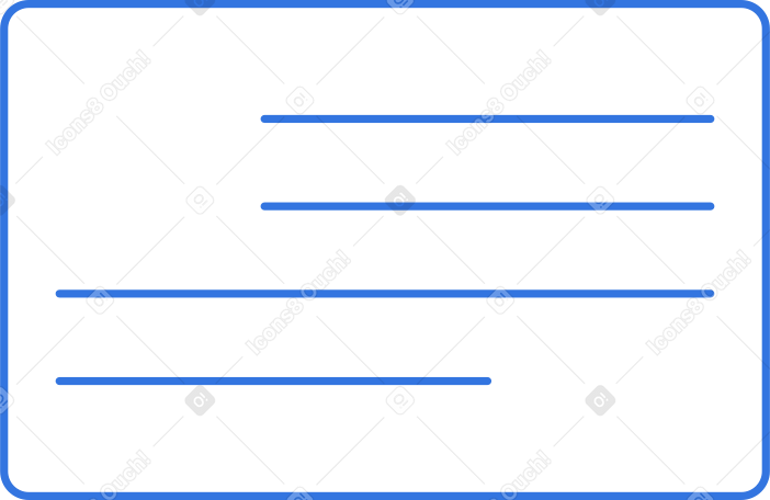 텍스트가 있는 직사각형 PNG, SVG