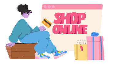 Онлайн покупки в PNG, SVG
