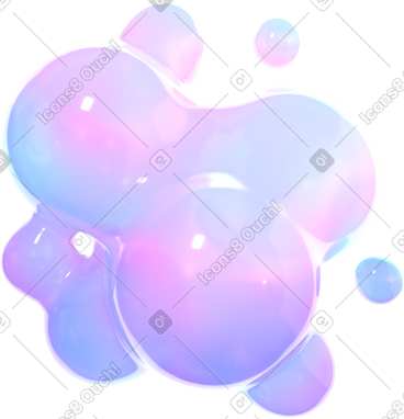 Illustrations vectorielles style 3D Glassy aux formats PNG et SVG