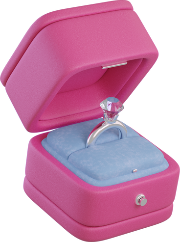 wedding ring box  PNG, SVG