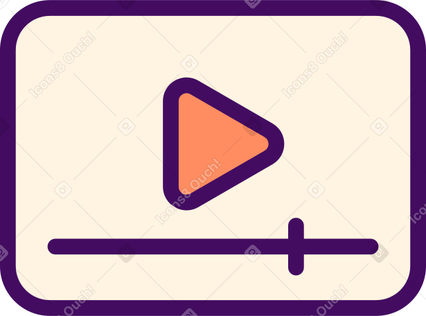 play sign PNG, SVG