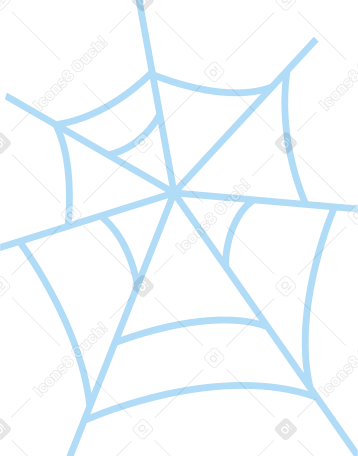 spiderweb Illustration in PNG, SVG